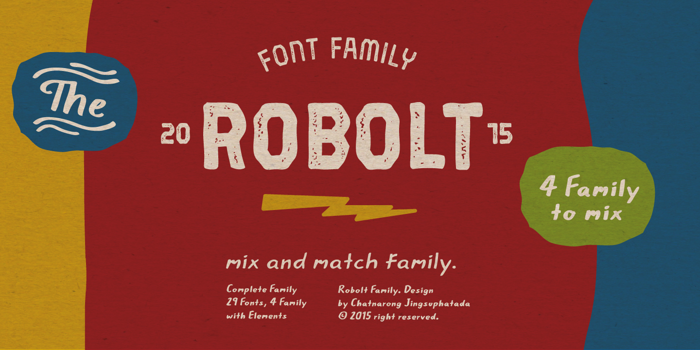 Robolt Vintage Outline Font preview